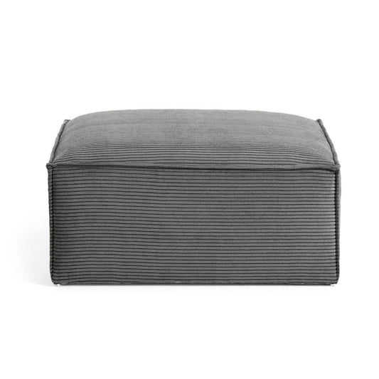 Lund Footrest - Grey Corduroy