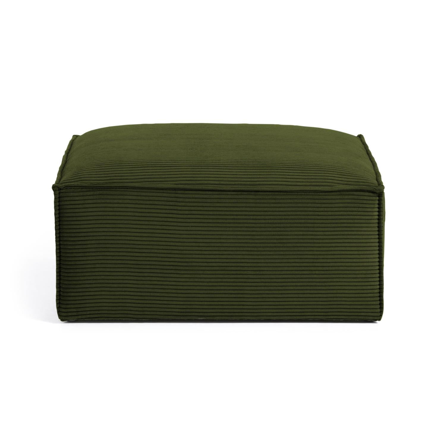 Lund Footrest - Green Corduroy