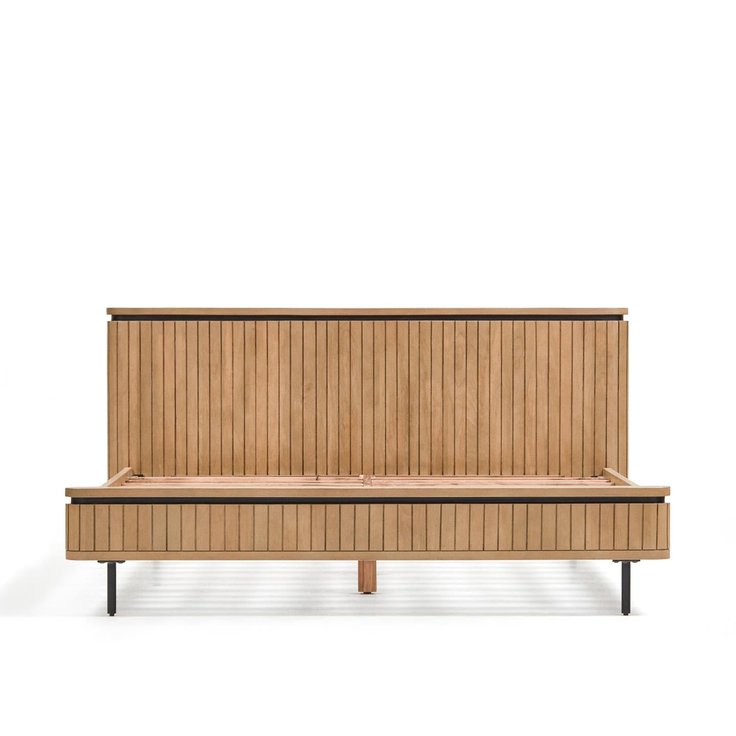 Lucia Queen Size Bed Made From Solid Mango Wood