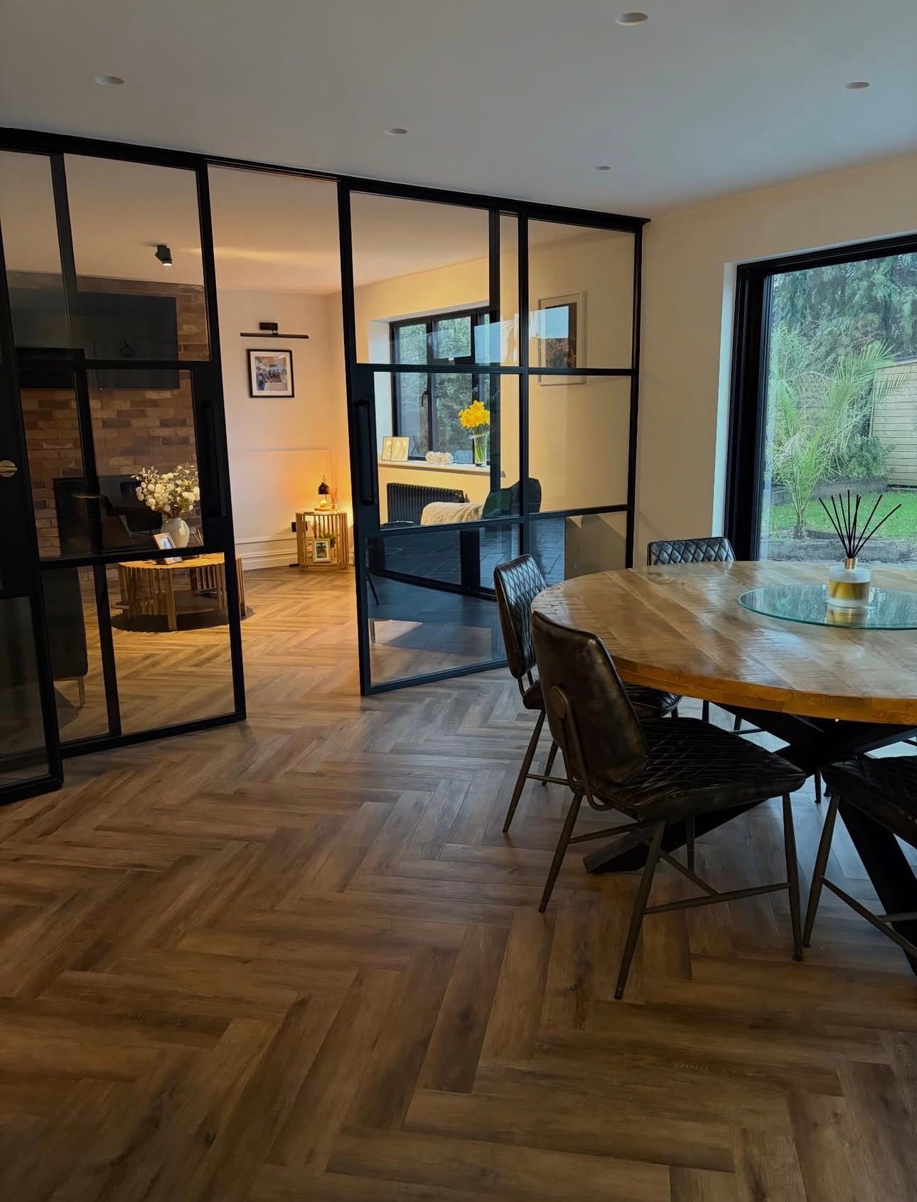 Sara Solid Mango Wood Dining Table Walnut (5 Sizes)