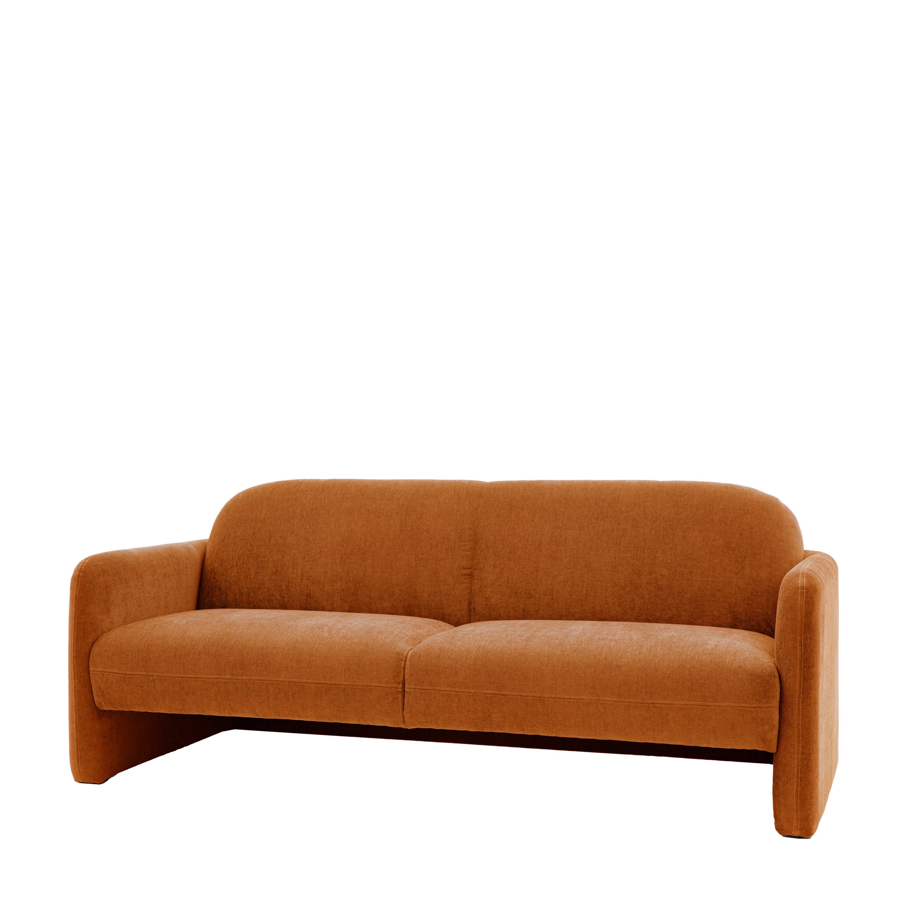 Blythe 3 Seater Sofa in Amber