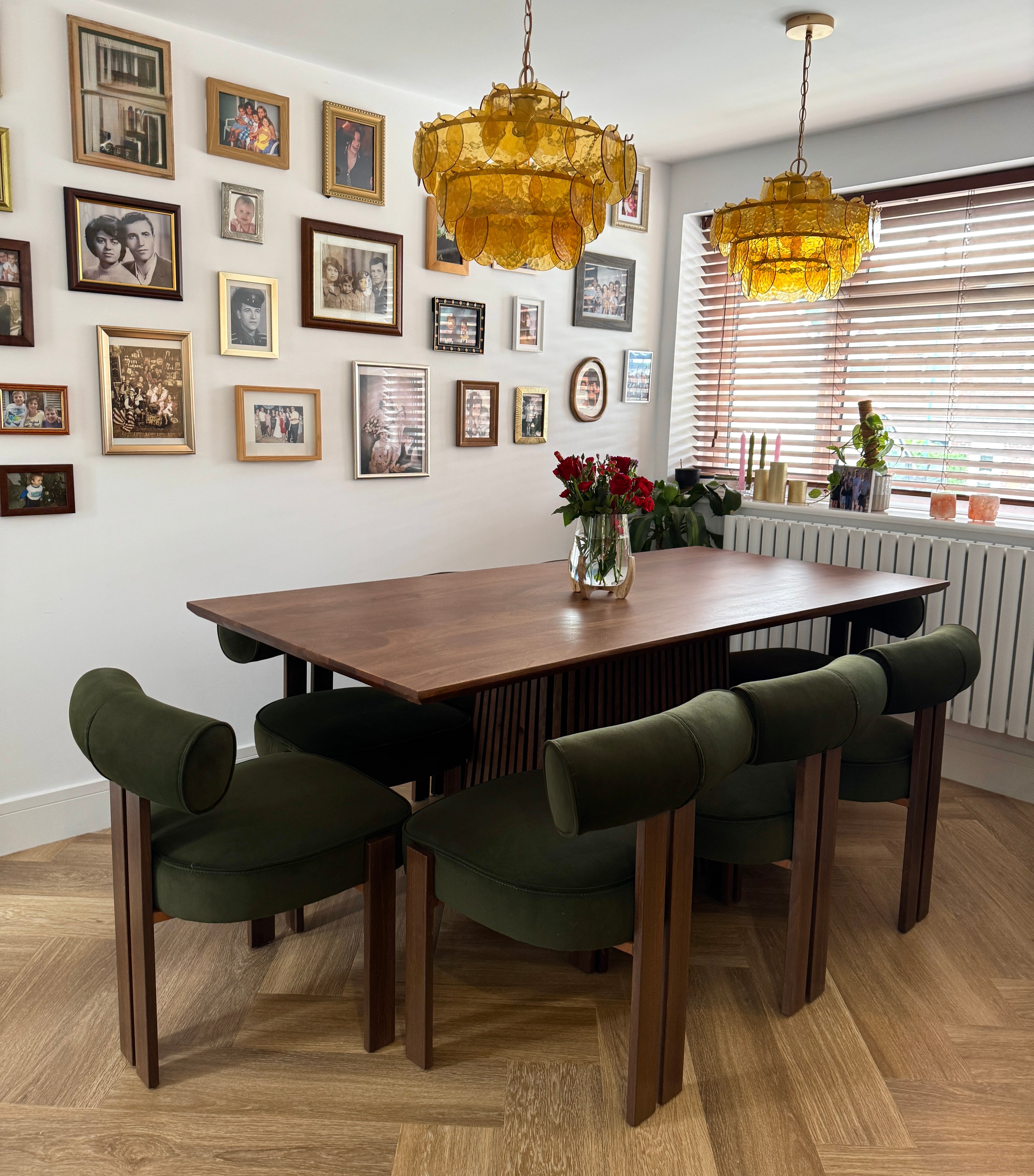 Remi Rectangular Solid Mango Wood Dining Table Brown (3 Sizes)