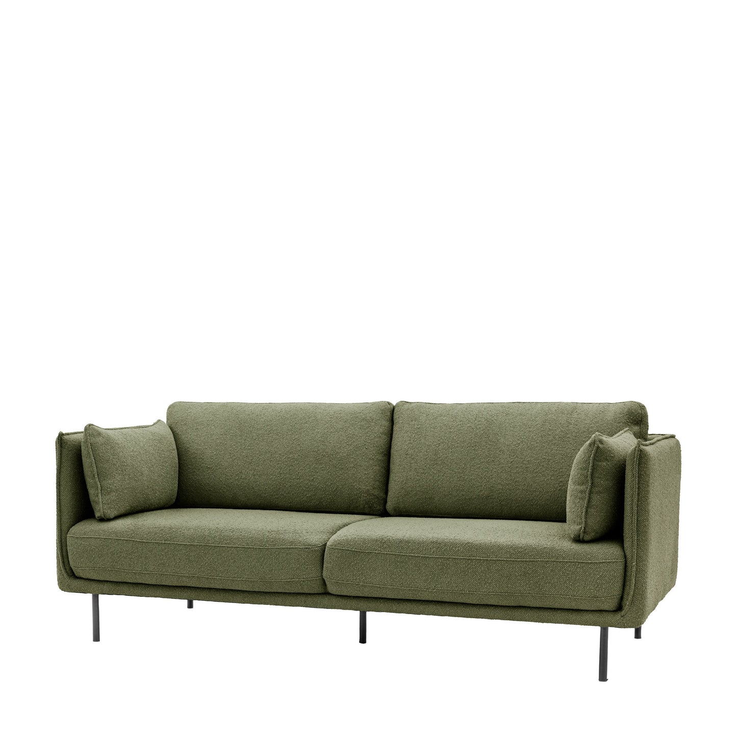 Elijah 3 Seater Sofa in Green