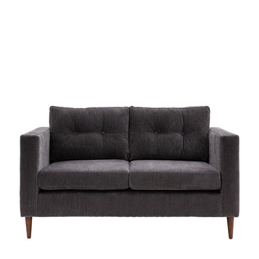 Harlow 2 Seater Sofa in Charcoal