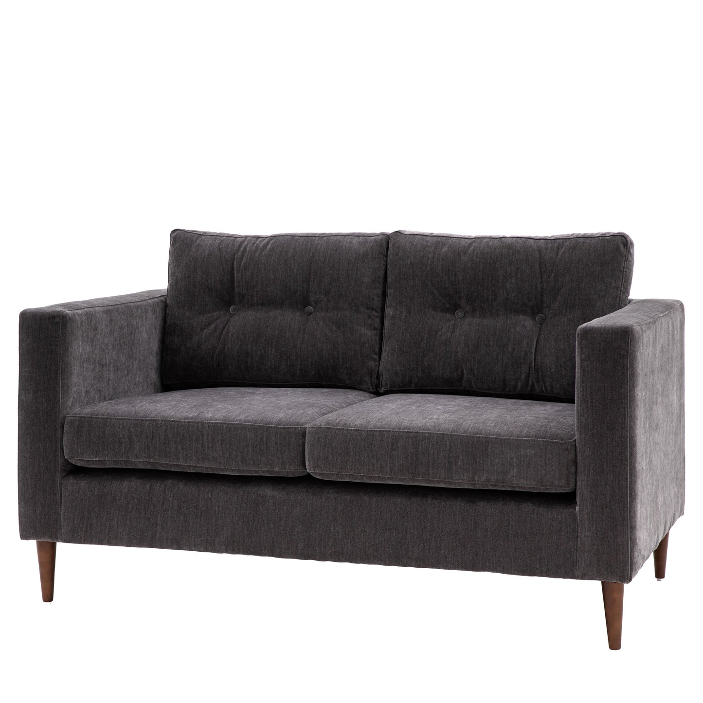 Harlow 2 Seater Sofa in Charcoal