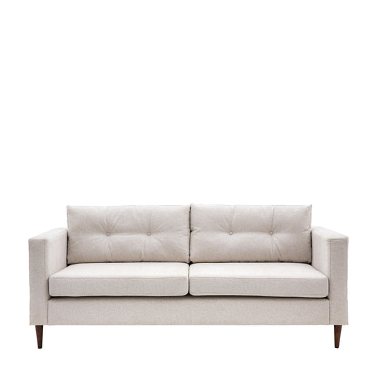 Harlow 3 Seater Sofa in Light Grey