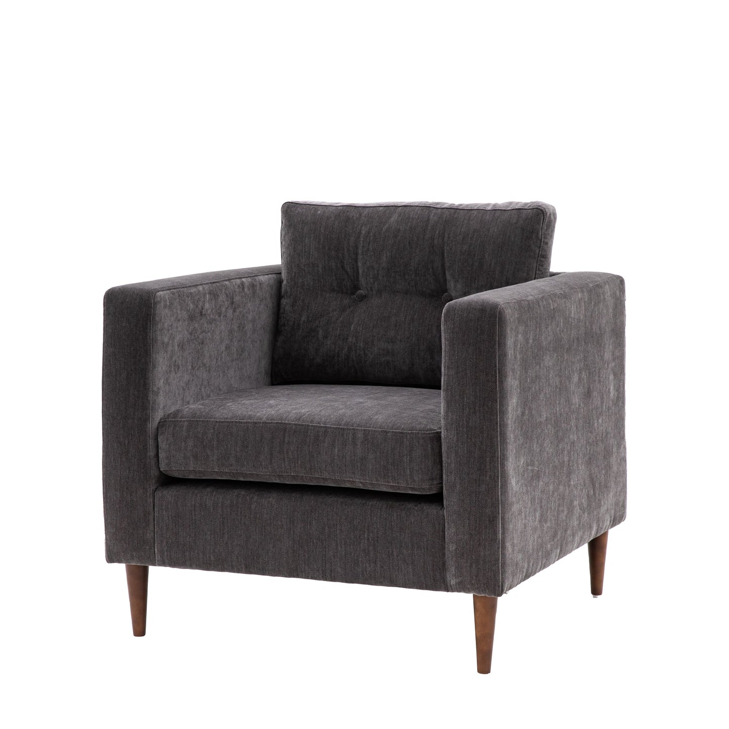 Harlow Armchair in Charcoal