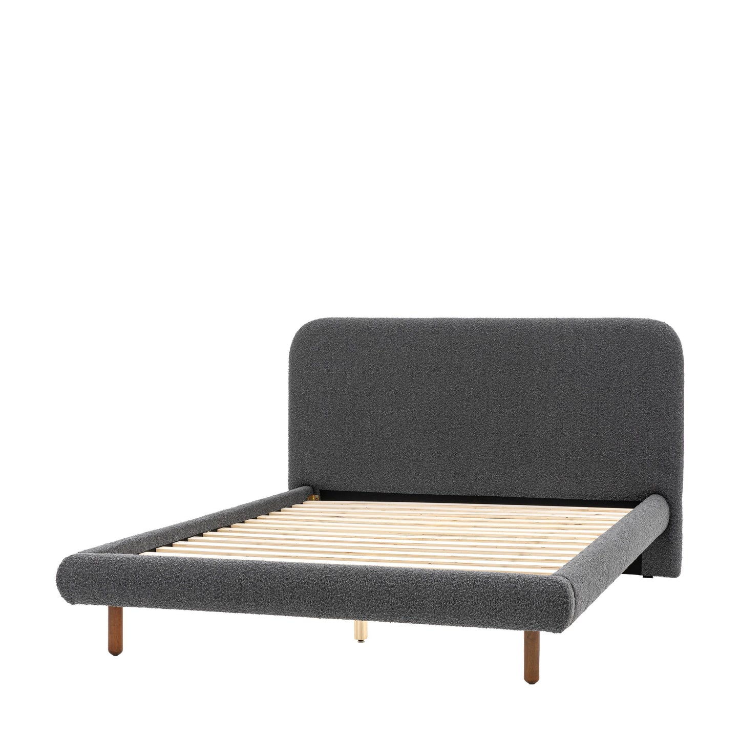 Quinn Bed in Charcoal