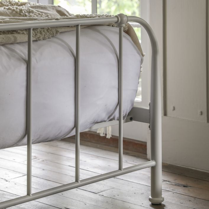 Ellis Double Bed in Ivory