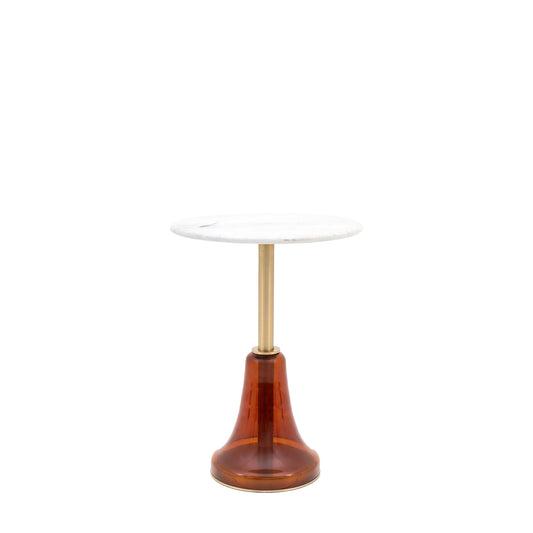 Abel Side Table in Orange