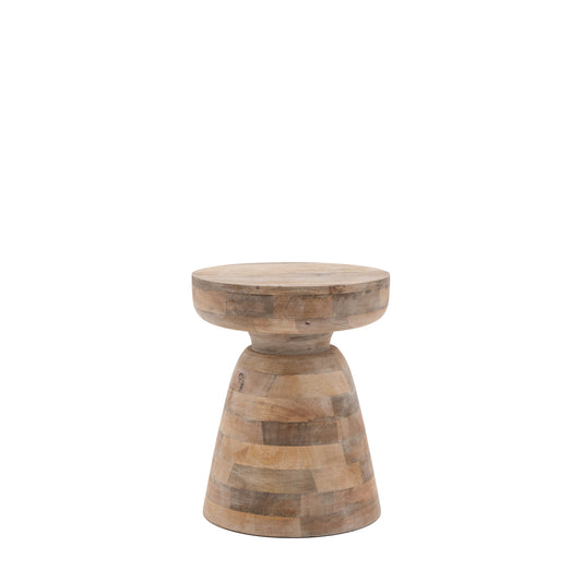 Astell Side Table in Whitewash