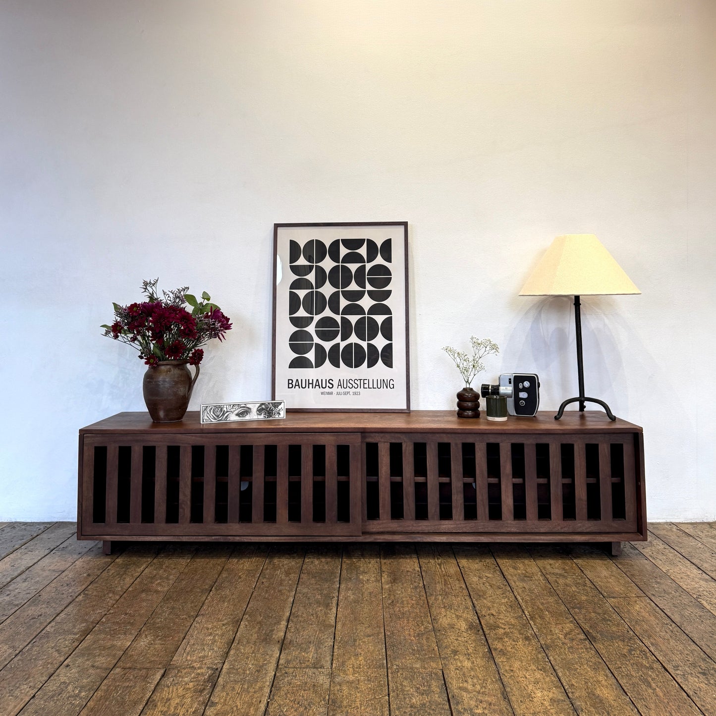 Caleb Solid Mango Wood TV Stand in Dark Brown (4 Sizes)