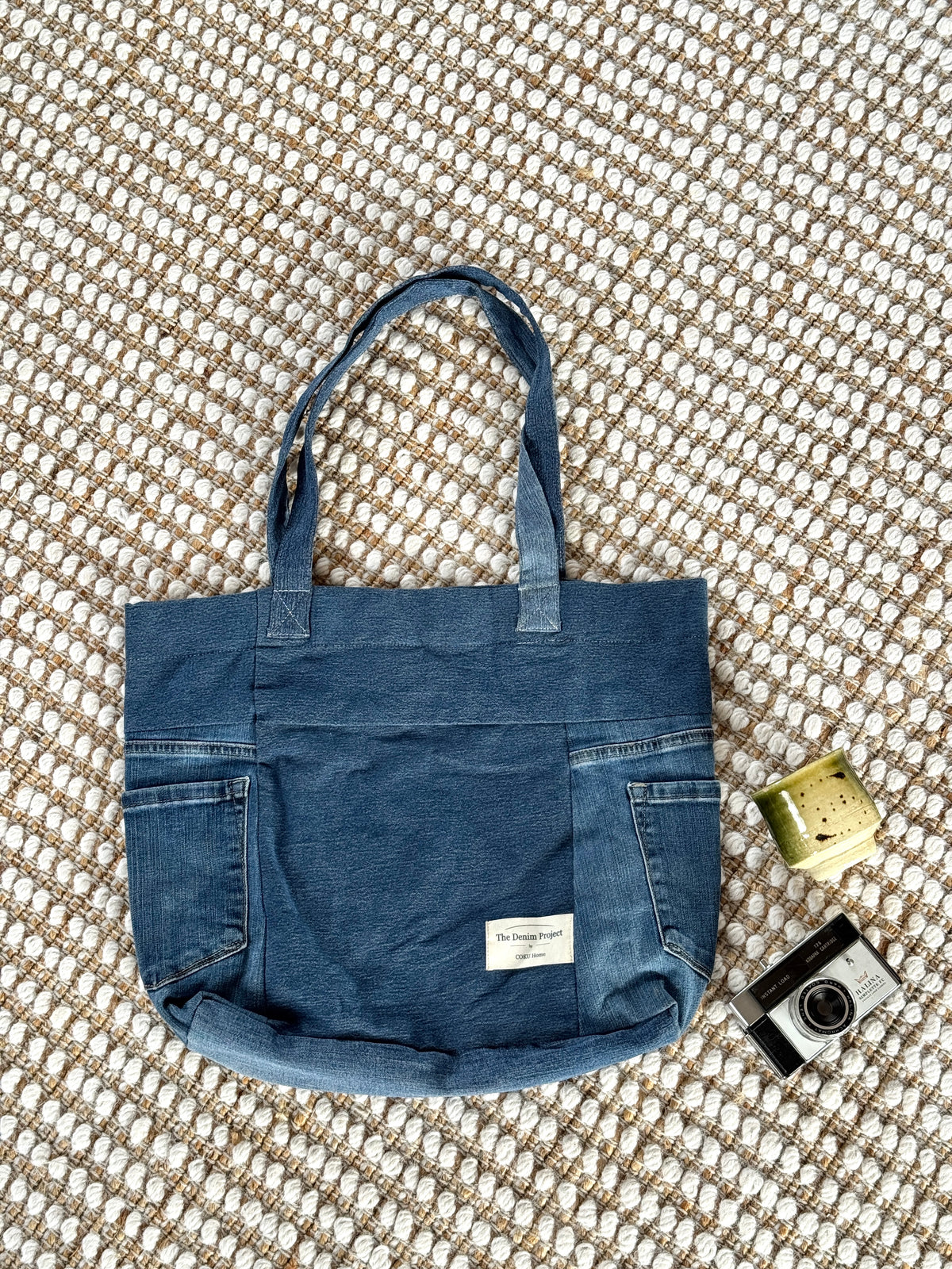 Kiva Denim Tote