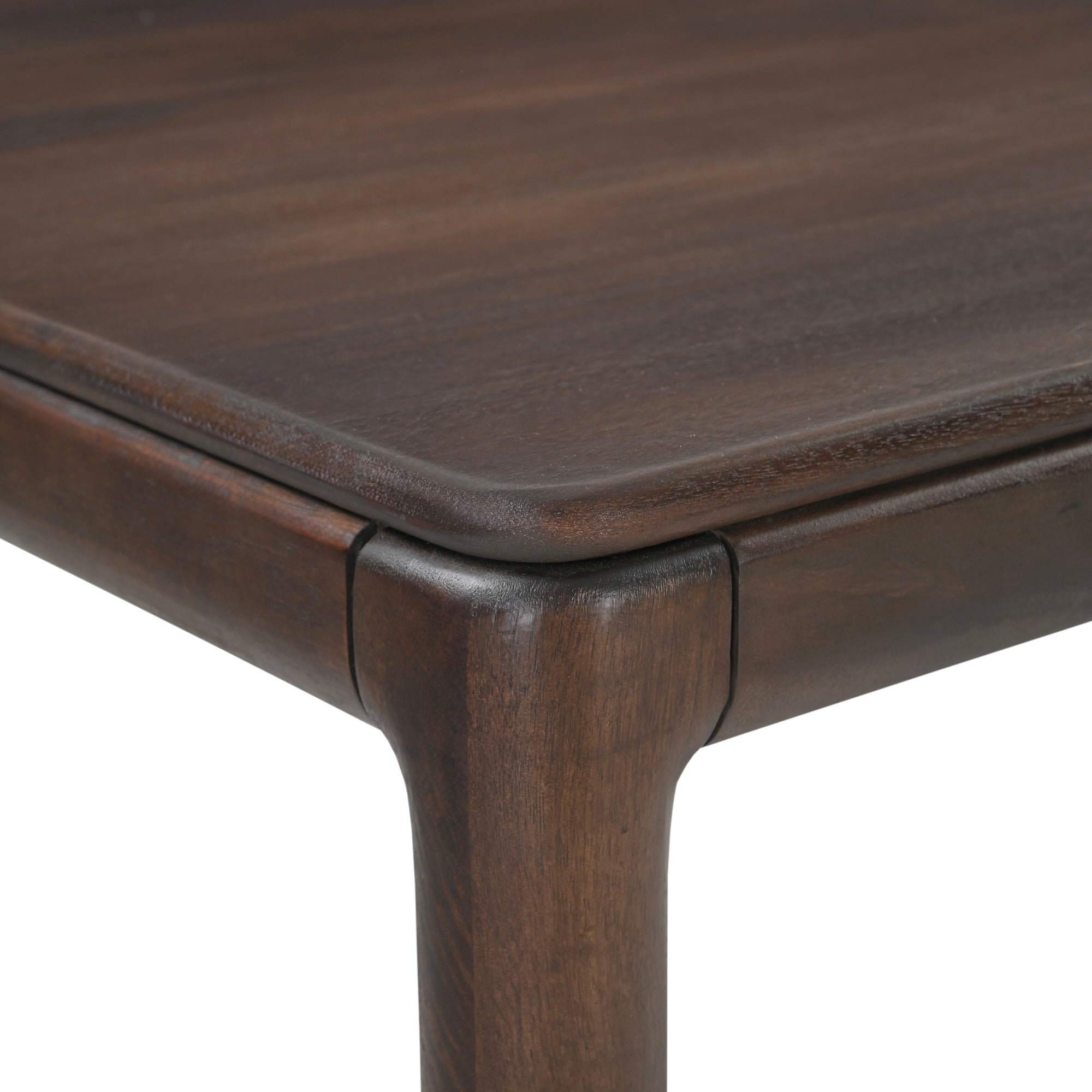 Miro Solid Mango Wood Dining Table Brown (2 Sizes)