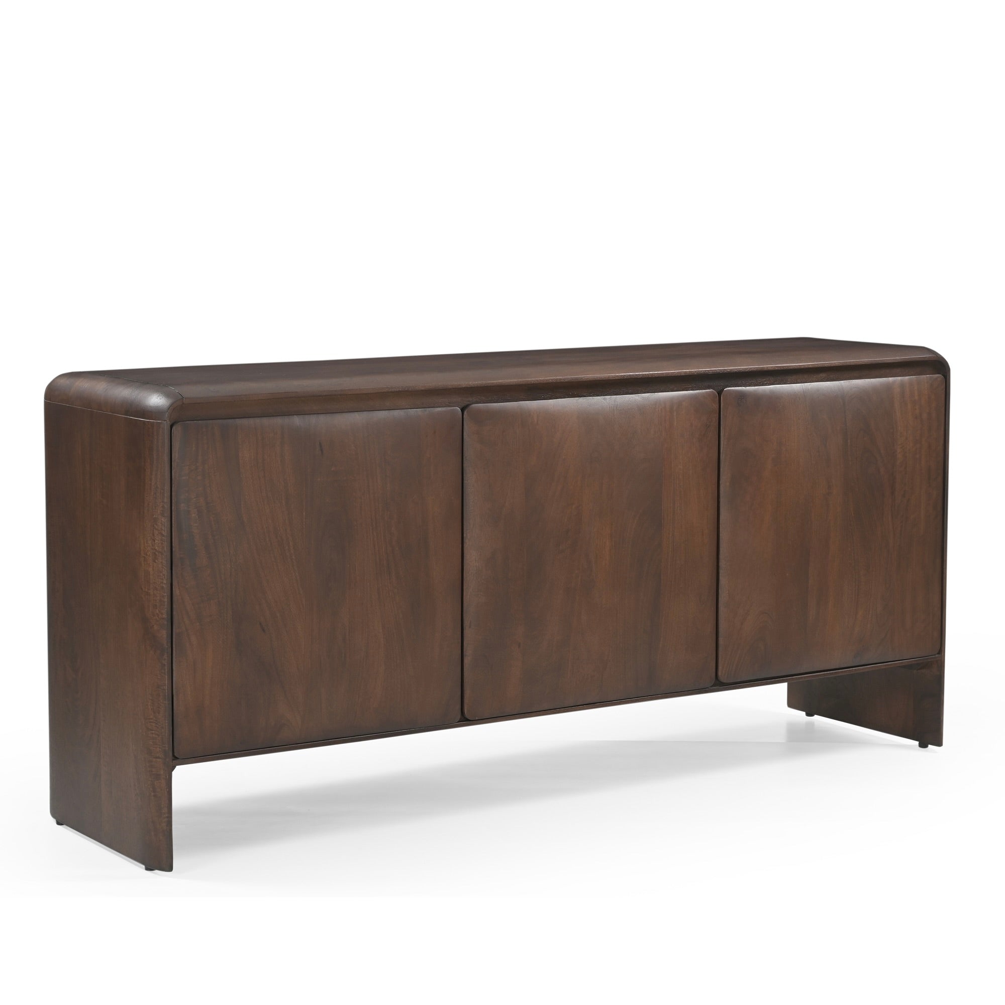 Verona Solid Mango Wood Large Sideboard Brown (163cm)