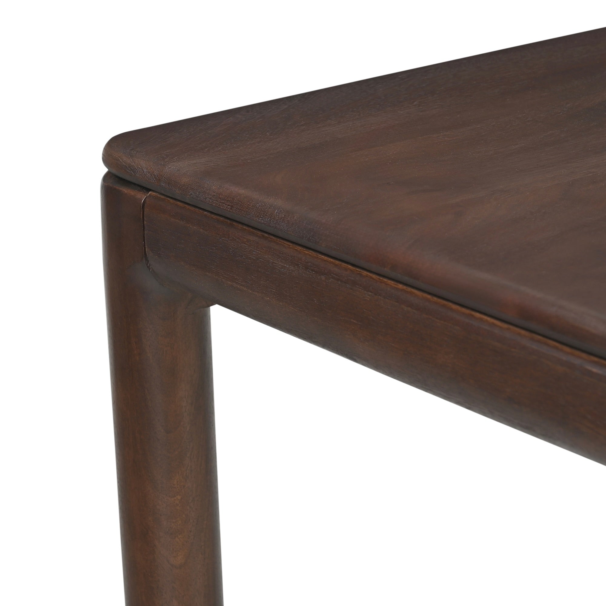 Miro Solid Mango Wood Dining Table Brown (2 Sizes)