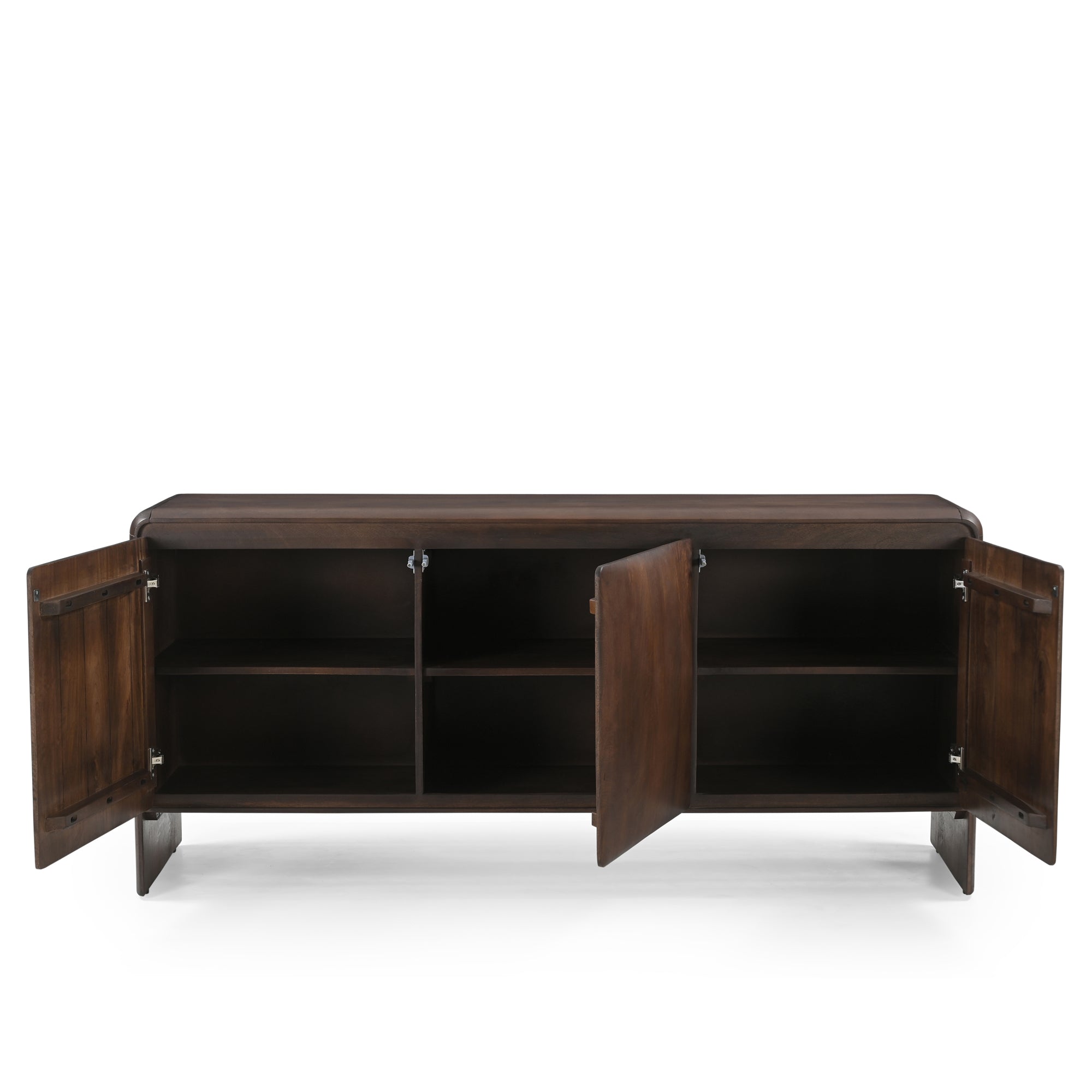 Verona Solid Mango Wood Large Sideboard Brown (163cm)
