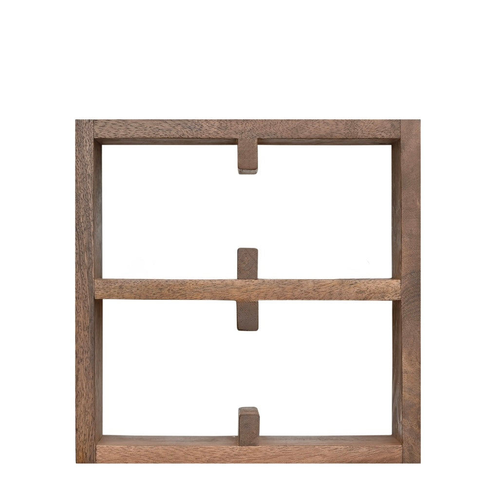 Kappu Cup Shelf 2 by 2 in Light Brown
