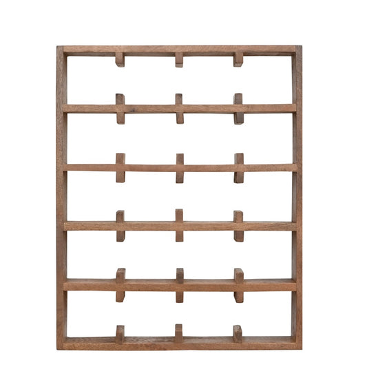 Kappu Cup Shelf 4 by 5 in Light Brown