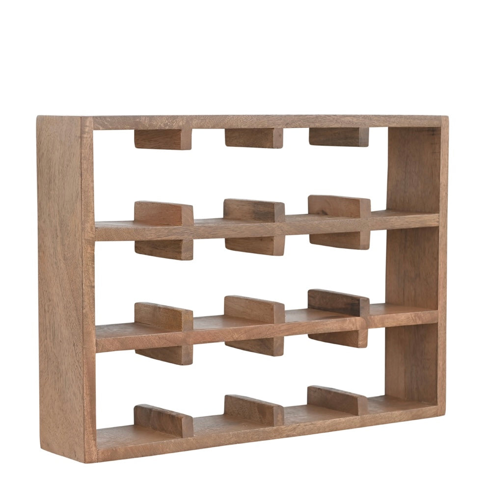 Kappu Cup Shelf 4 by 3 in Light Brown