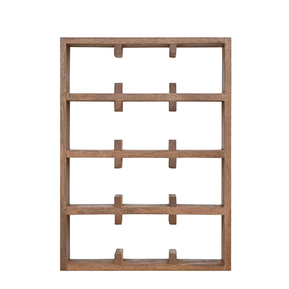 Kappu Cup Shelf 3 by 4 in Light Brown