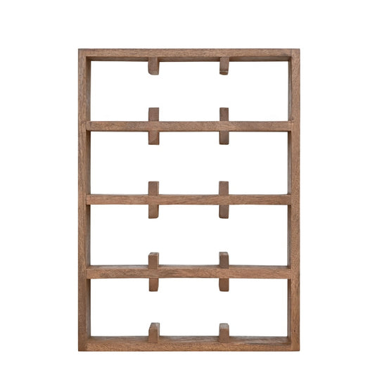 Kappu Cup Shelf 3 by 4 in Light Brown