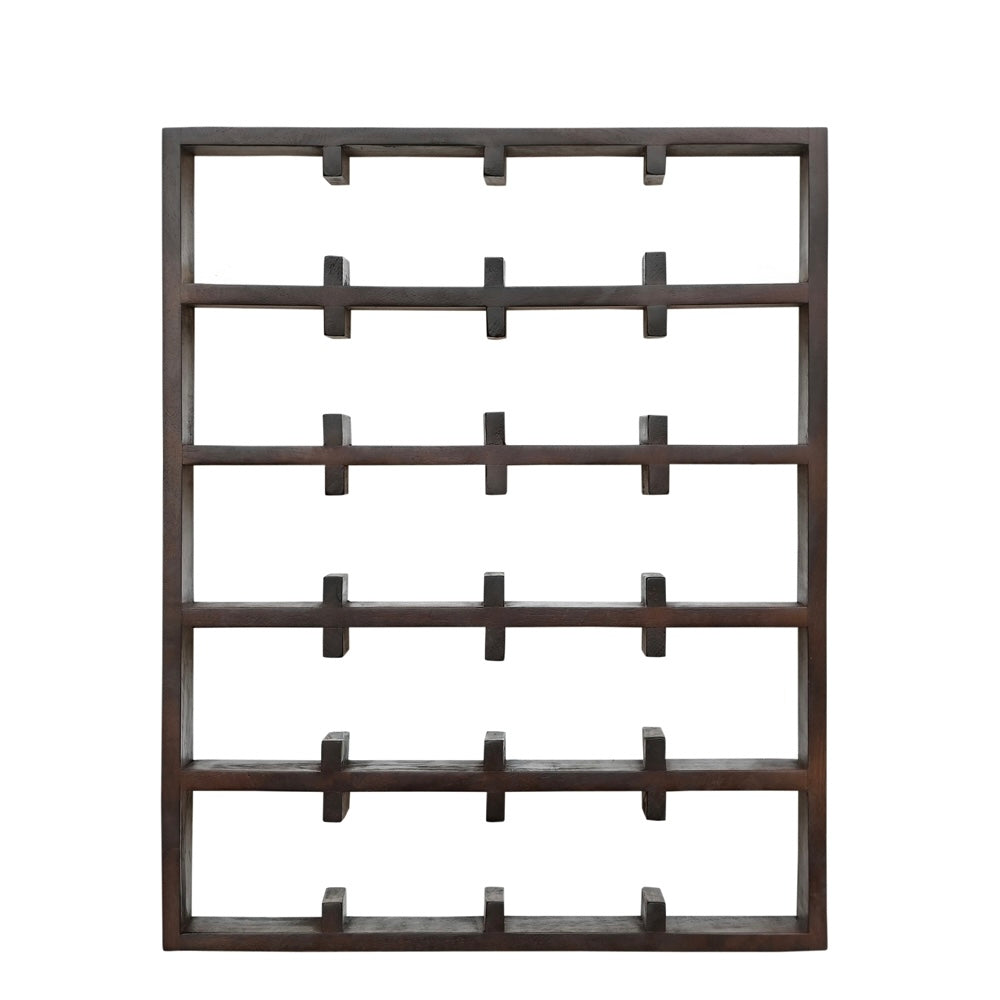 Kappu Cup Shelf 4 by 5 in Dark Walnut