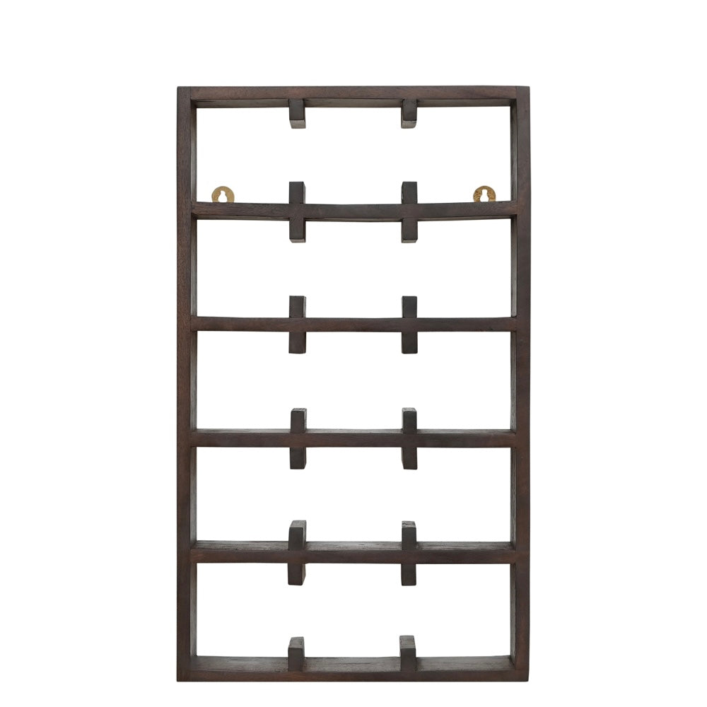 Kappu Cup Shelf 3 by 5 in Dark Walnut
