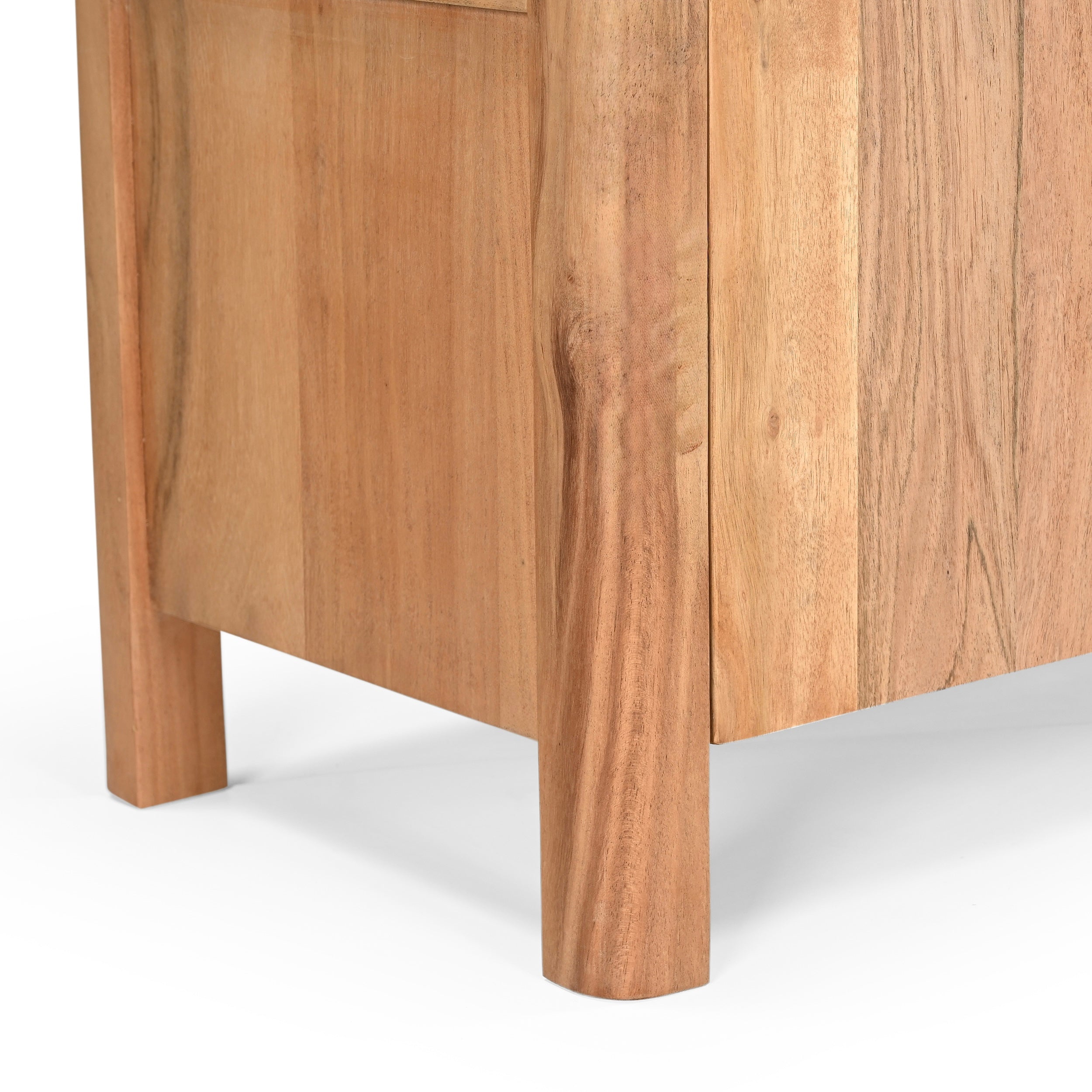 Aoki Solid Acacia Wood TV Stand