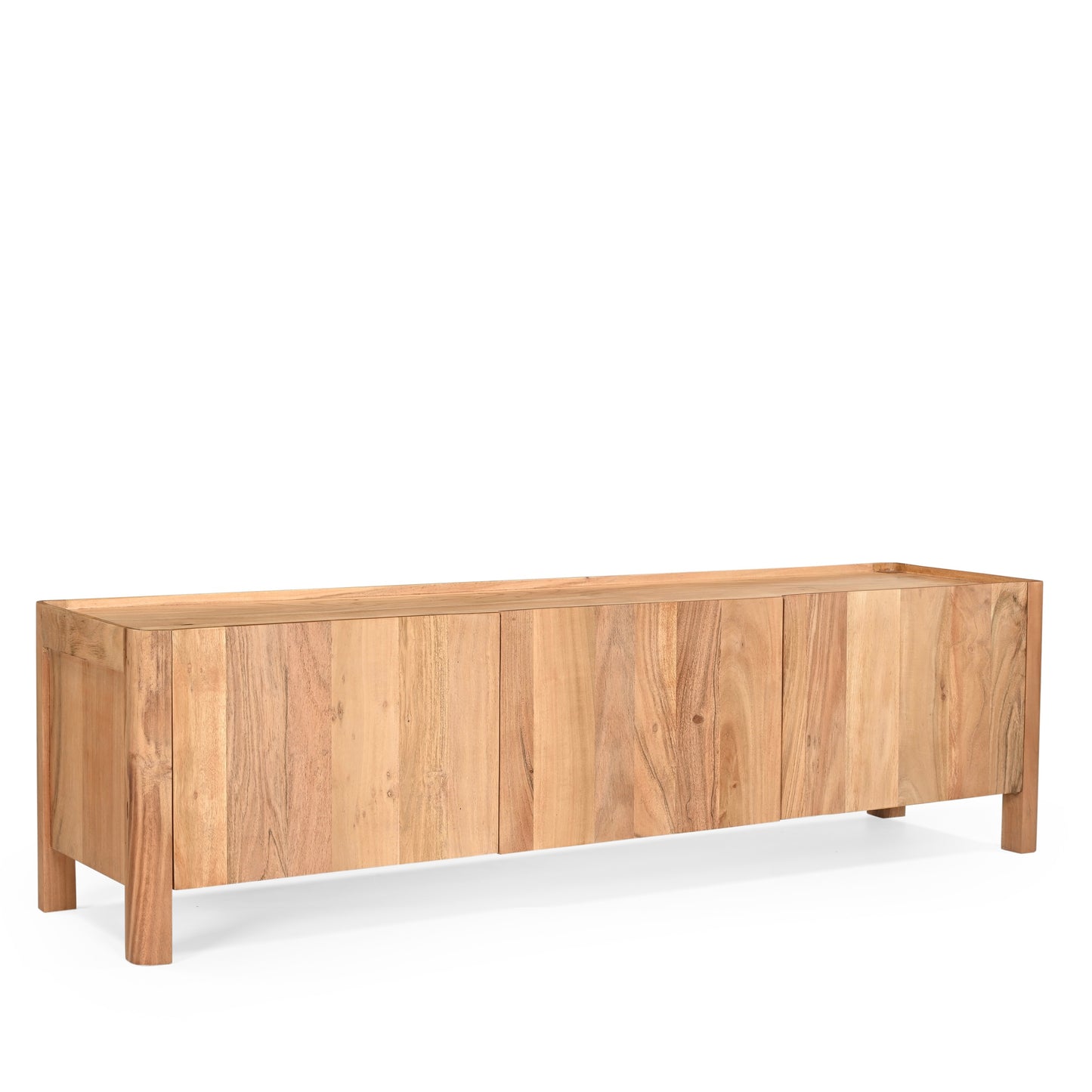 Aoki Solid Acacia Wood TV Stand