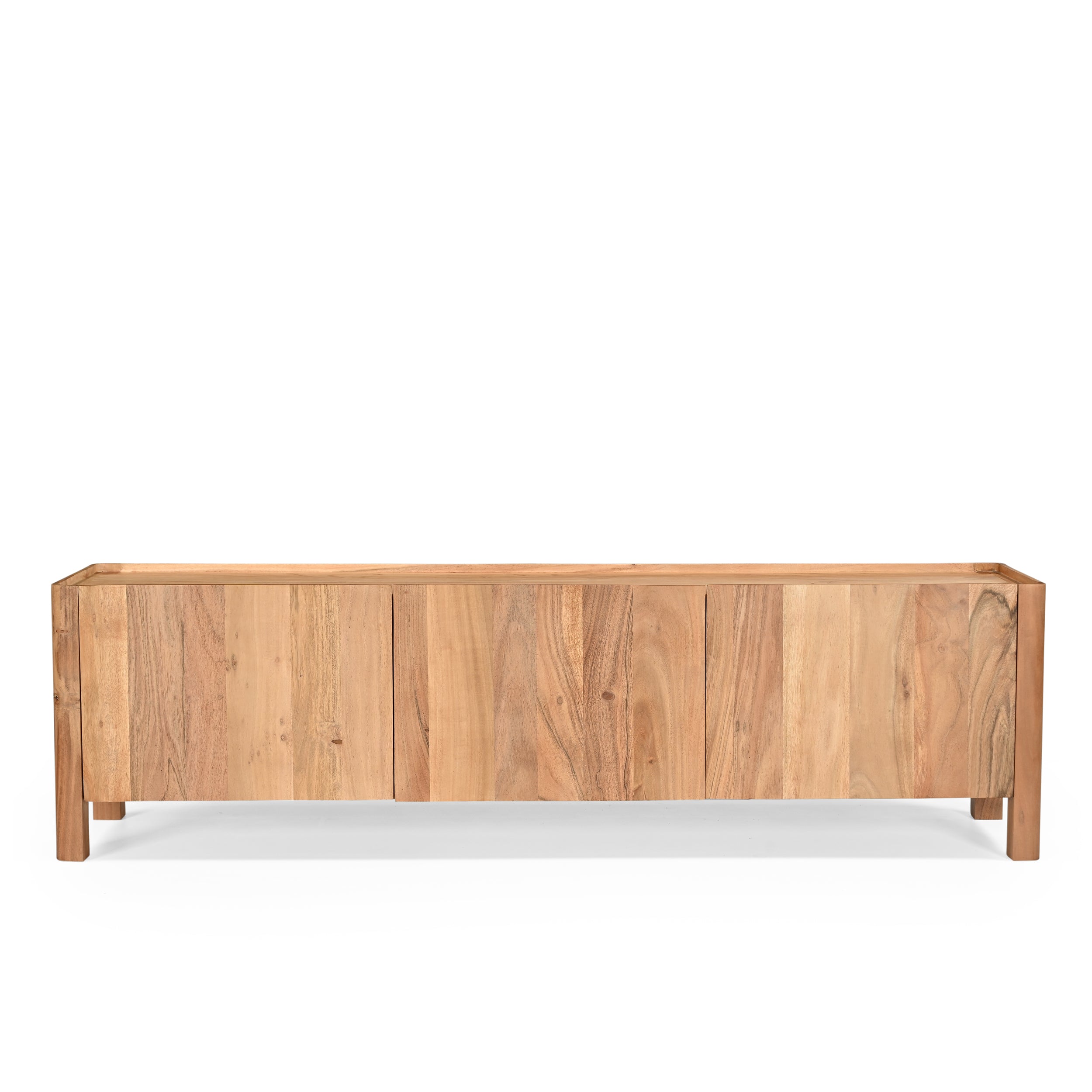 Aoki Solid Acacia Wood TV Stand