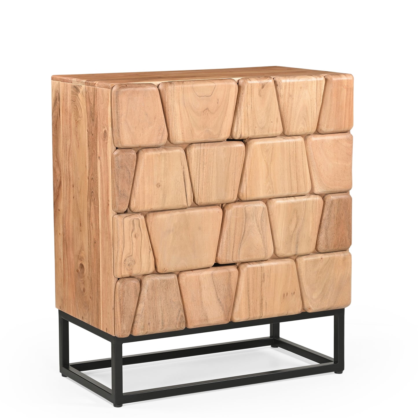 Bob Solid Acacia Wood Small Sideboard