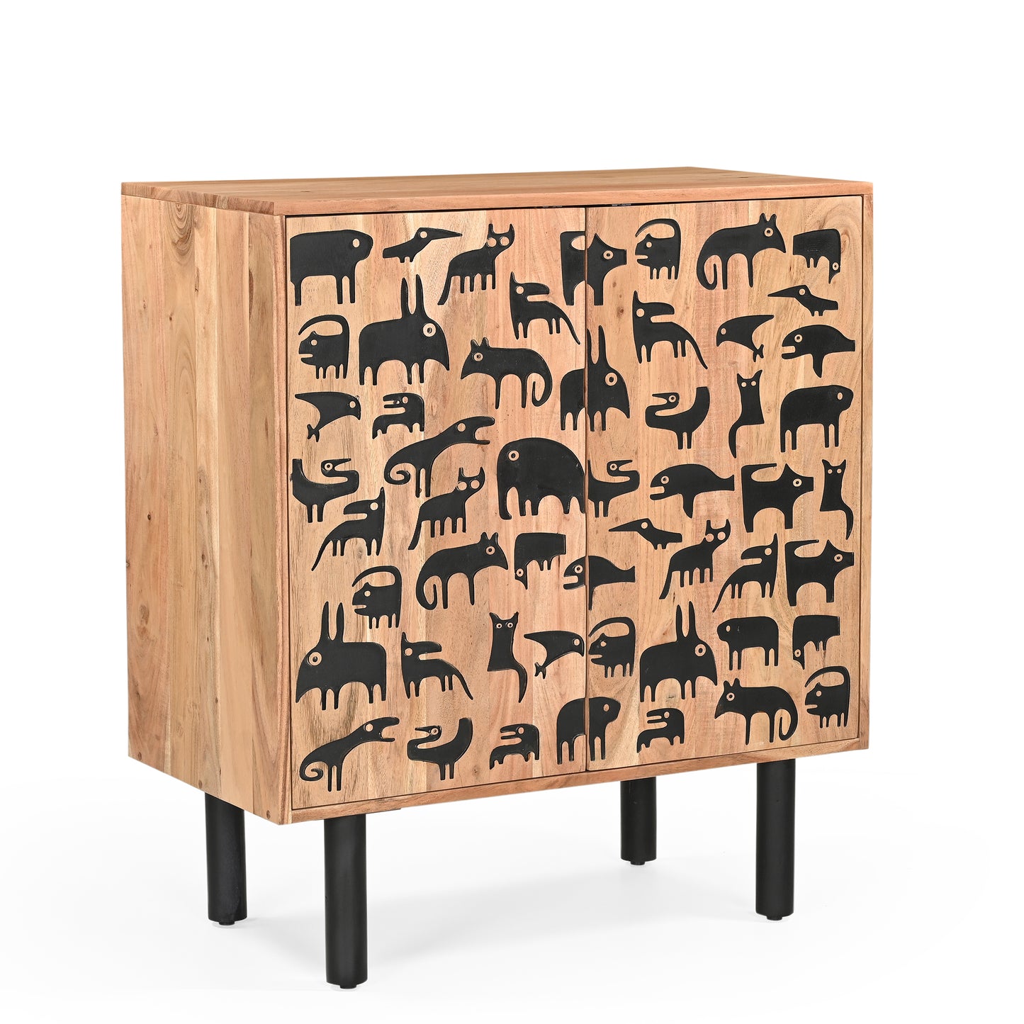 Savannah Solid Acacia Wood Small Sideboard
