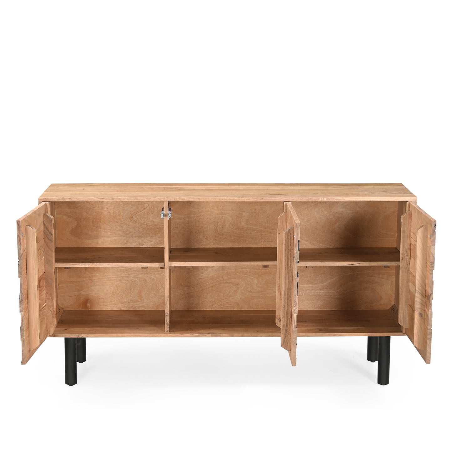 Savannah Solid Acacia Wood Large Sideboard