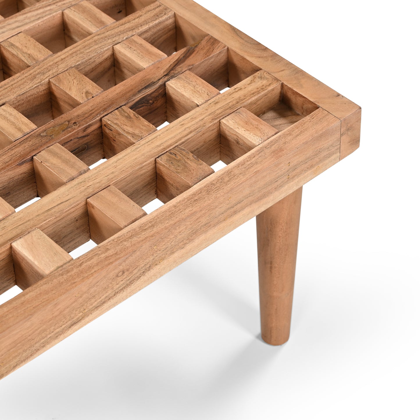 Hiroshi Solid Acacia Wood Coffee Table