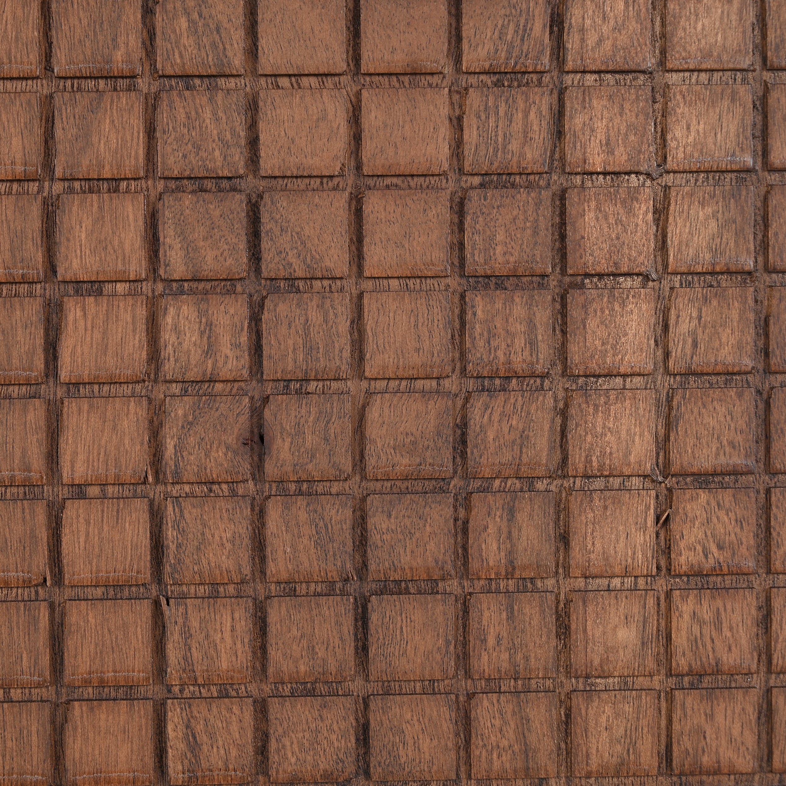 Jiro Solid Acacia Wood Side Table Walnut (2 Sizes)