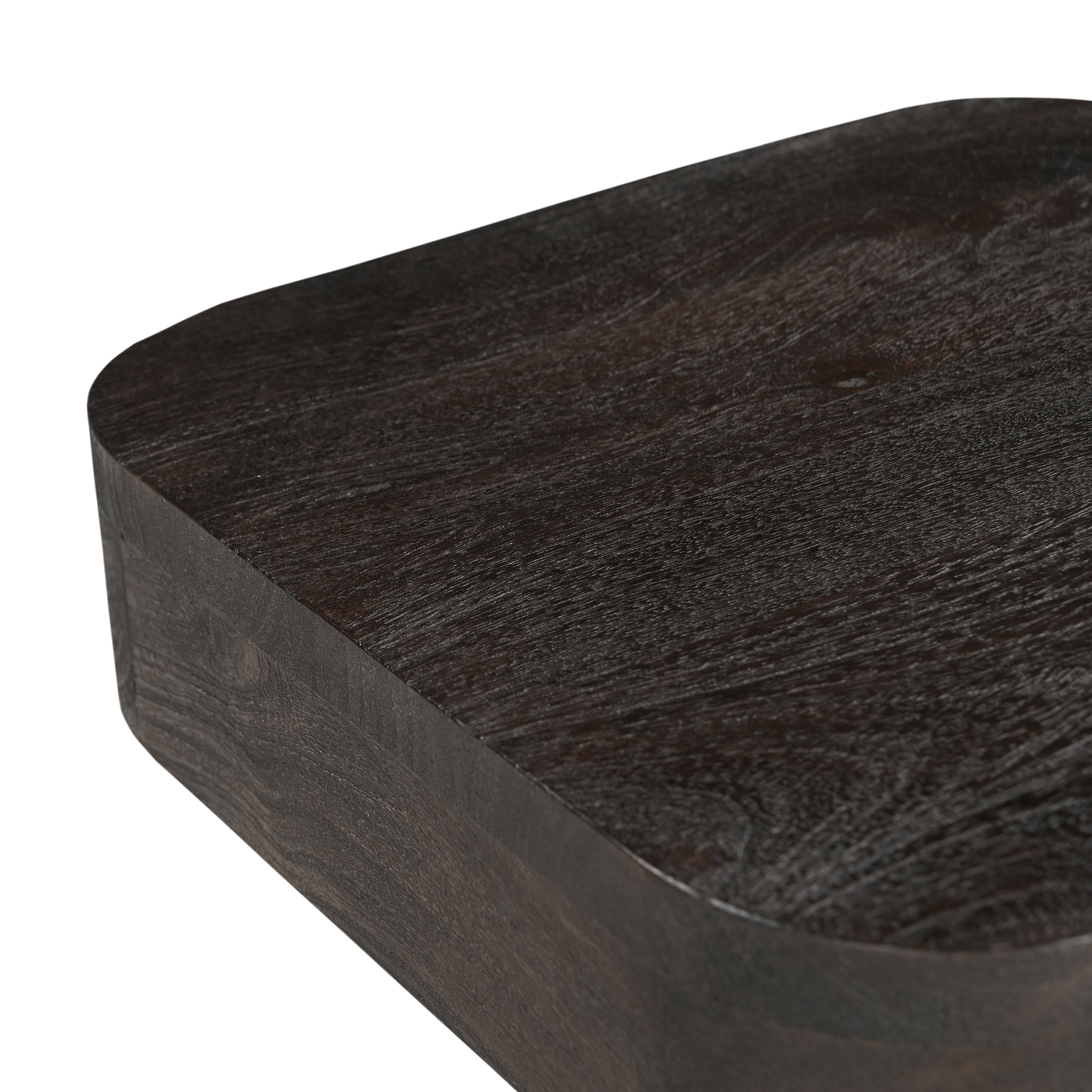 Dena Solid Mango Wood Side Table