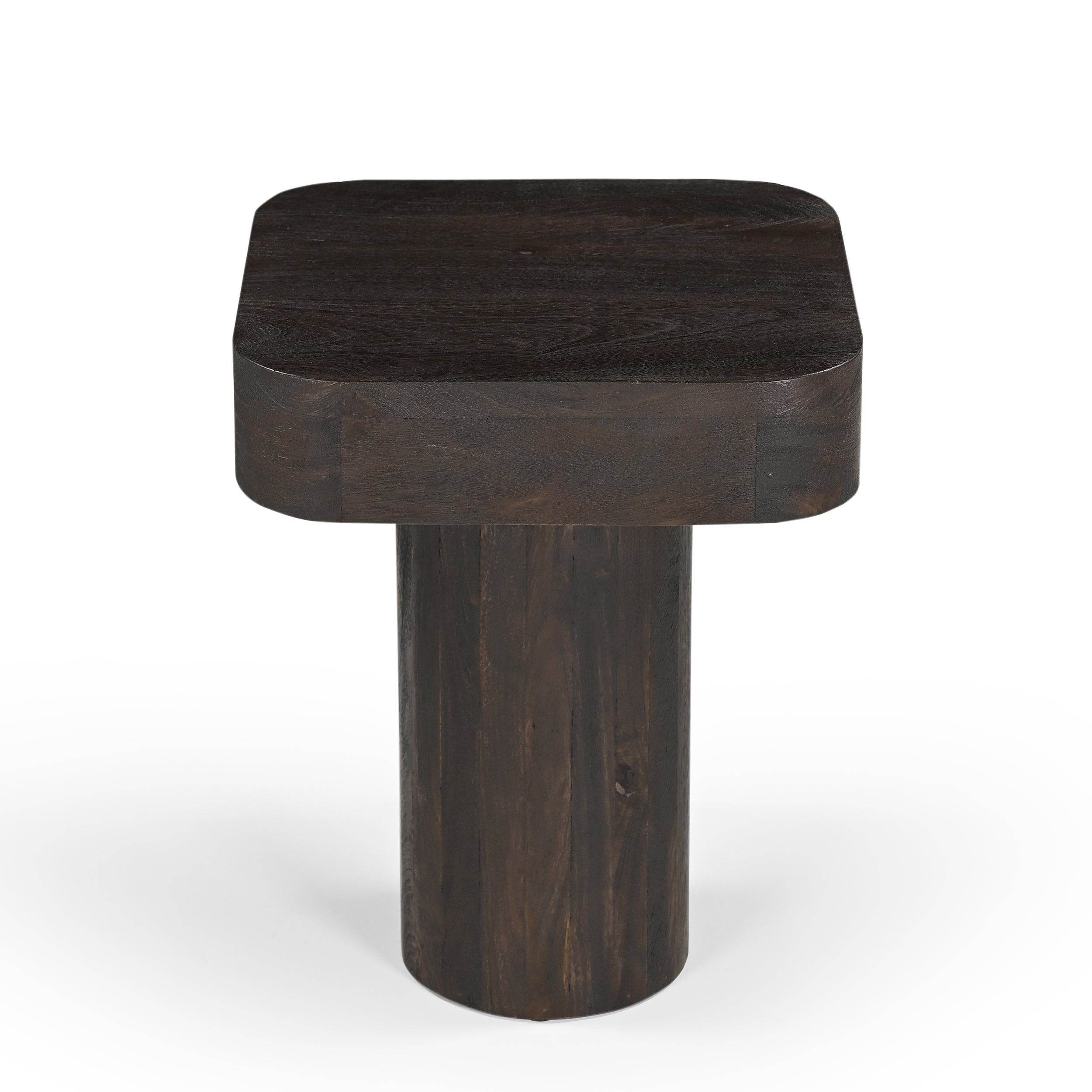 Dena Solid Mango Wood Side Table