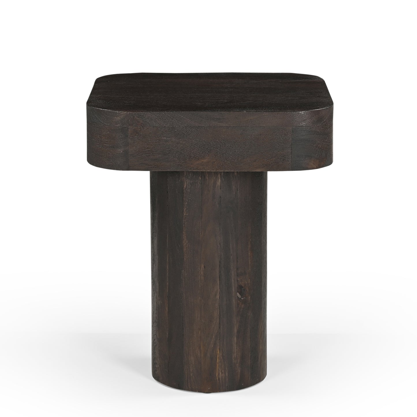 Dena Solid Mango Wood Side Table