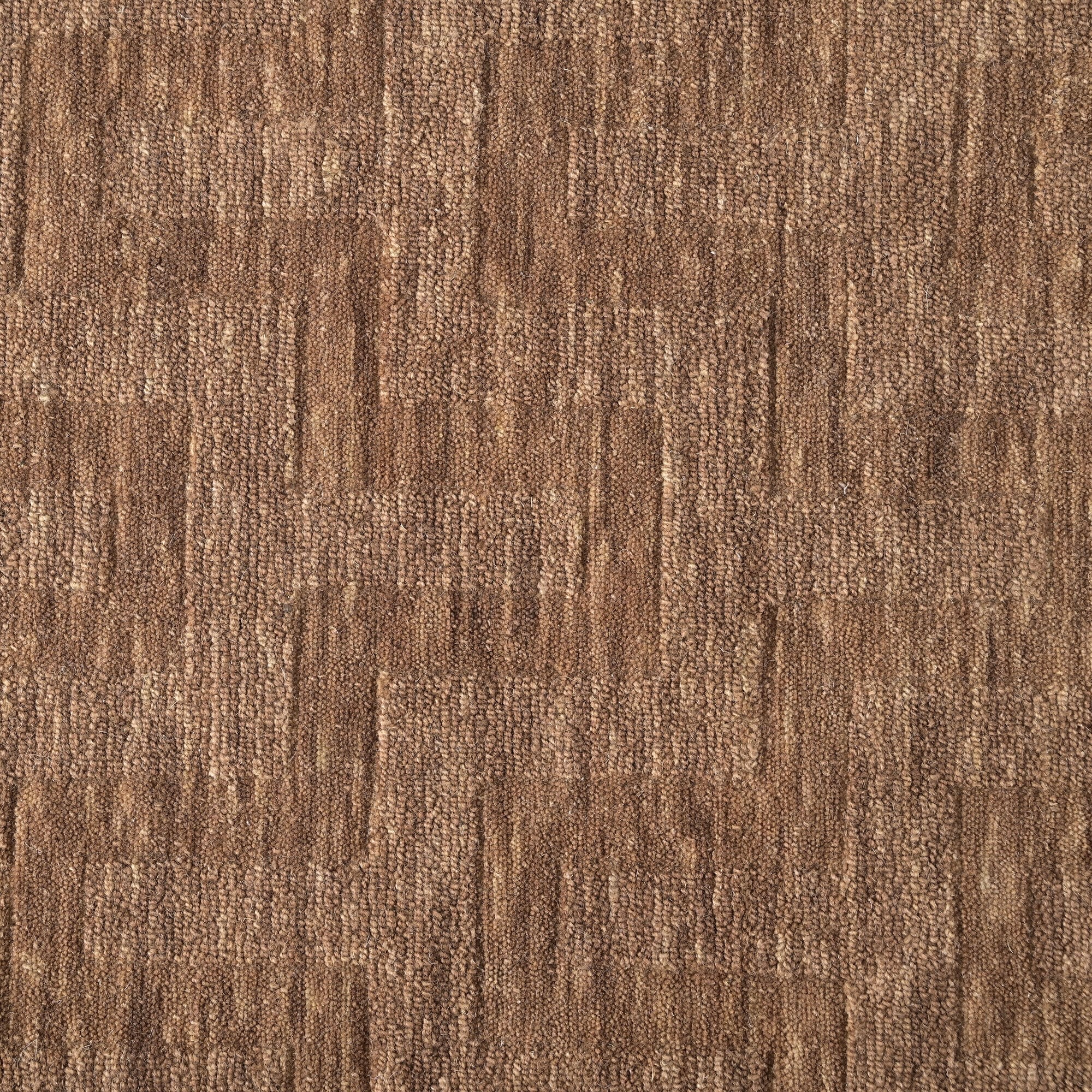 Westbrook Handwoven Wool Rug in Dark Brown (2 Sizes)