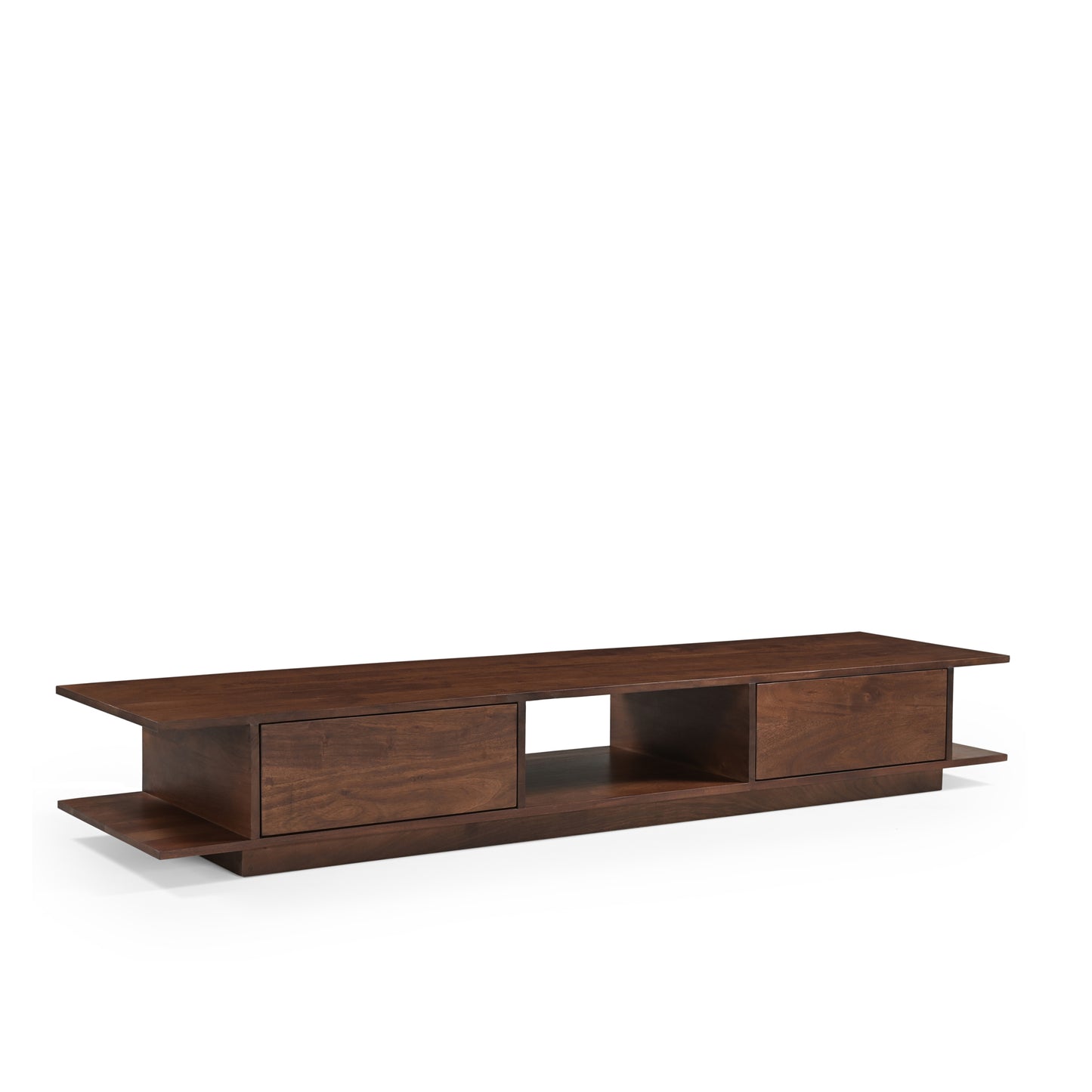 Yamato Solid Acacia Wood TV Unit in Brown