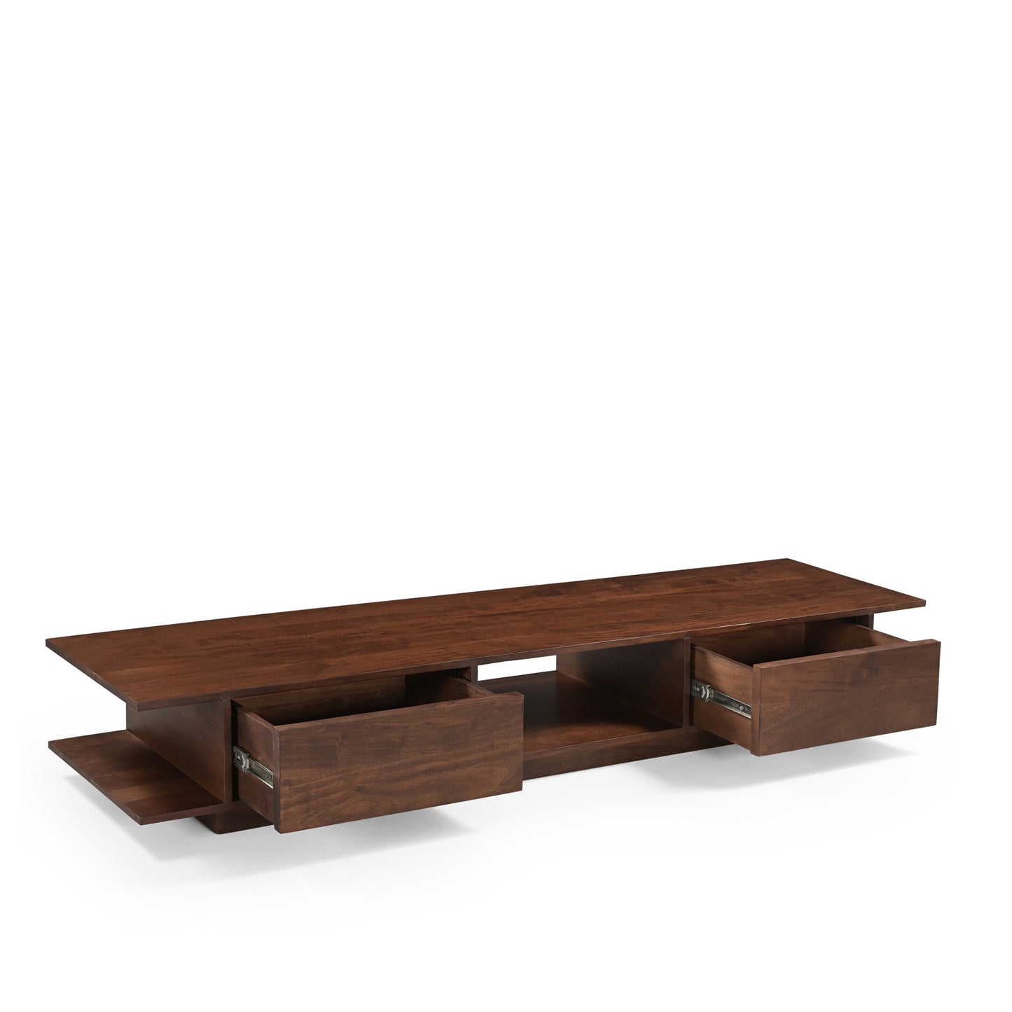 Yamato Solid Acacia Wood TV Unit in Brown