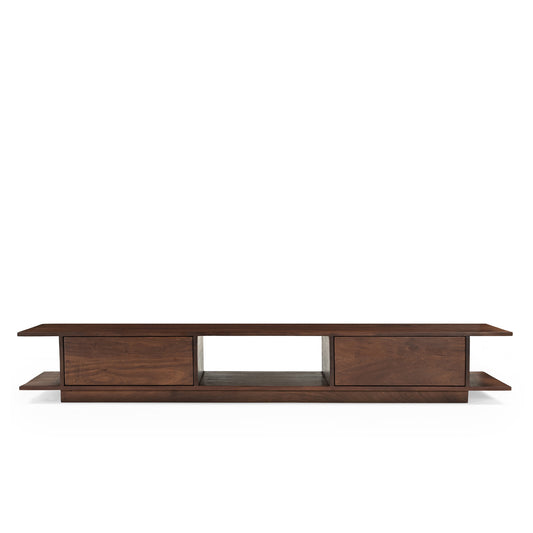 Yamato Solid Acacia Wood TV Unit in Brown