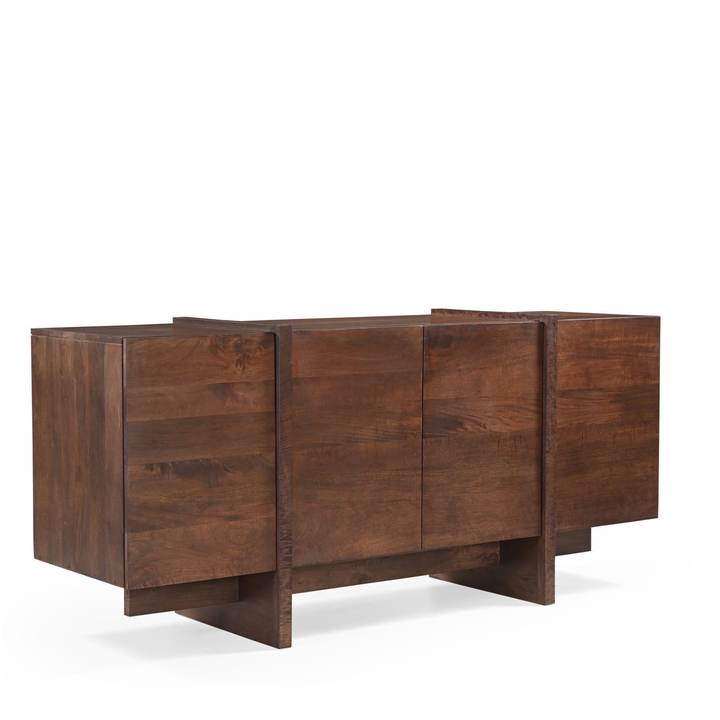 Takara Solid Mango Wood Sideboard Brown