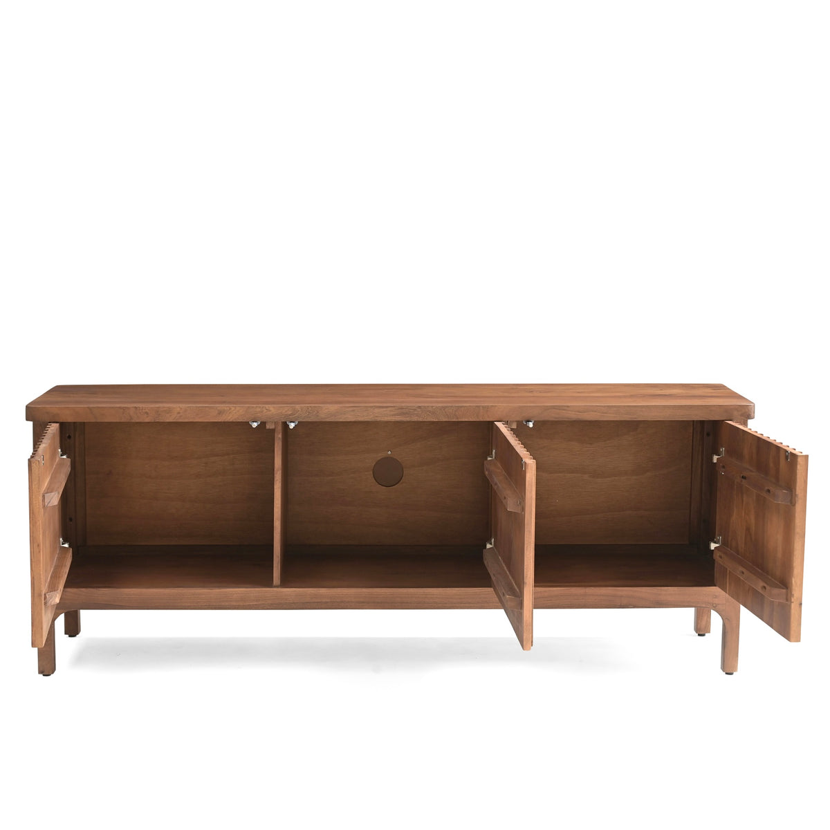 Soho Solid Acacia Wood Medium TV Stand (160cm)
