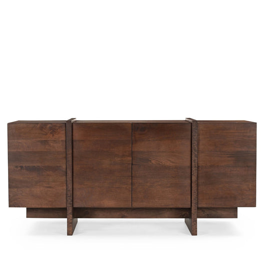 Takara Solid Mango Wood Sideboard Brown