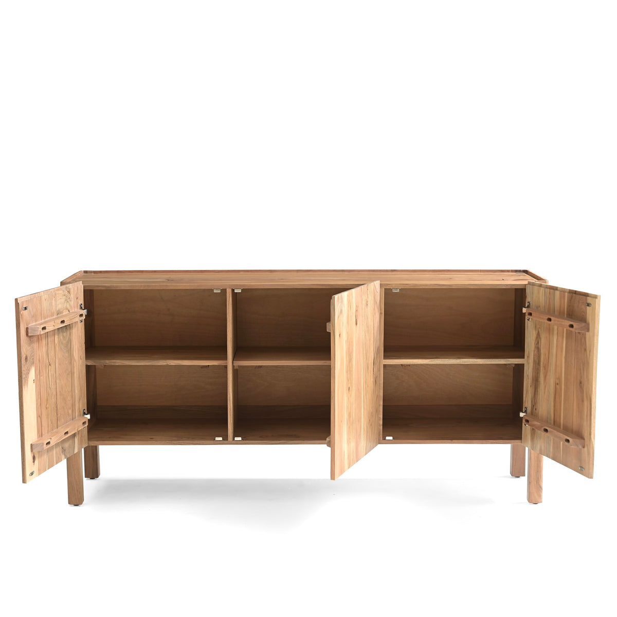 Aoki Solid Acacia Wood Large Sideboard (160cm)