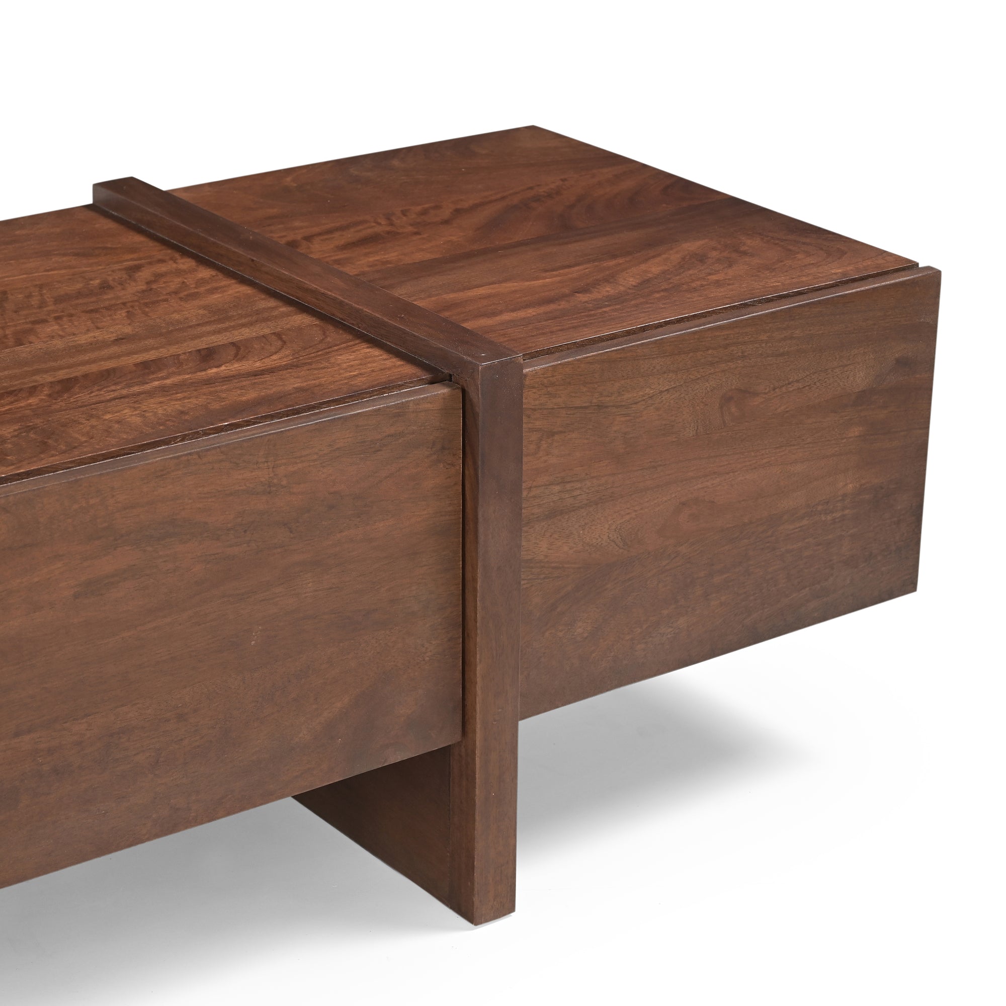 Takara Solid Mango Wood Medium TV Unit in Brown