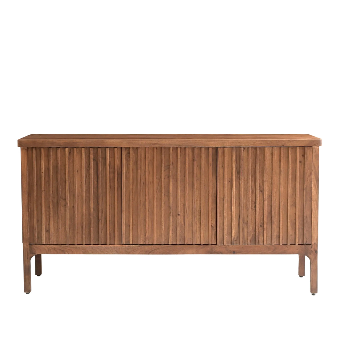 Soho Solid Acacia Wood Sideboard in Honey Brown (150cm)