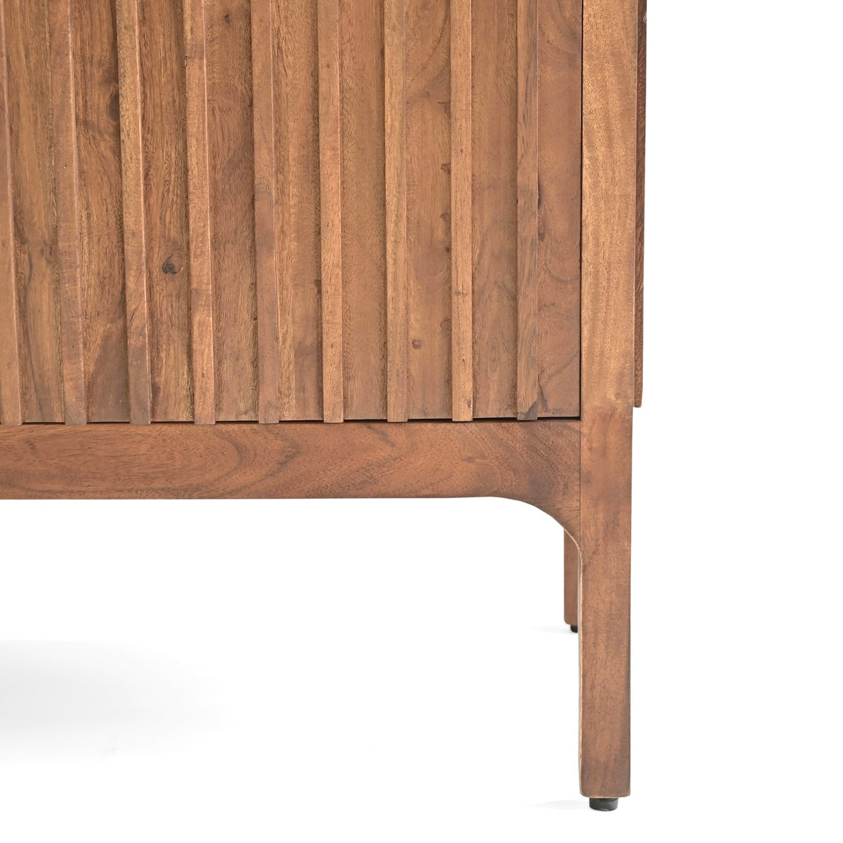 Soho Solid Acacia Wood Sideboard in Honey Brown (150cm)